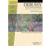 Debussy - Suite Bergamasque Prelude, Menuet, Clair De Lune, Passepied - Book/Online Audio