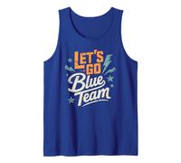 Début du Match Let's GO Blue Team : Field Day School Spirit Coach Débardeur