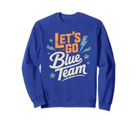 Début du Match Let's GO Blue Team : Field Day School Spirit Coach Sweatshirt