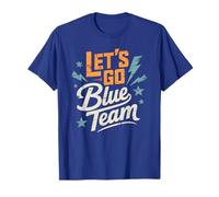 Début du Match Let's GO Blue Team : Field Day School Spirit Coach T-Shirt