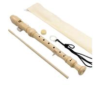 Débutants Flûte À Bec Flûte Verticale De Clarinette À Huit Trous En ABS Doigté Réglable Facile(8hole White)