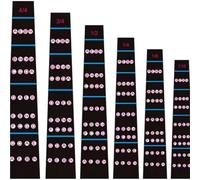 Débutants Kalimba Autocollants De Position Pour Violon Échelles Doigté Accessoires Dintonation(1/2)
