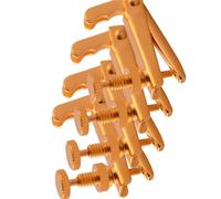 Débutants Kalimba Ein Satz Aus Vier Mikro Stimm Und Saitenhaken Metall Für Violinen Vergoldet(1/8)