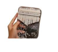 Débutants Kalimba Kalimba 17 Touches Pour Débutant Instrument De Musique Professionnel Portable En Acrylique Transparent(3)