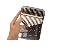Débutants Kalimba Kalimba 17 Touches Pour Débutant Instrument De Musique Professionnel Portable En Acrylique Transparent(2)