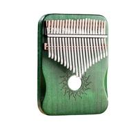 Débutants Kalimba Kalimba 21 Touches En Érable Et Piano À Pouce 17 Touches Portable Pour Débutants(Green 21 key)