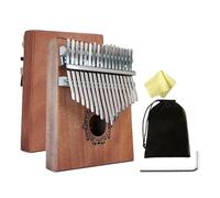 Débutants Kalimba Kalimba Piano À Pouce 17 Touches Portable En Bois Avec Marteaux Pour Adultes Débutants(Burlywood)