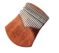 Débutants Kalimba Piano À Pouce En Bois Forme Déventail 17 Tons Touches Minérales Portable, Kalimba Pour Adulte Débutant(17 tone Shabili)