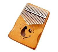 Débutants Kalimba Piano À Pouce Kalimba 17 Touches Avec Corps En Bois Et Livre Dapprentissage(3/4)