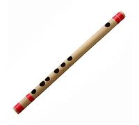 Débutants ou professionnel en bambou transversale flûte Bansuri indienne (B Tune) bois Musical Instrument 25 CM