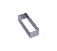 Ustensile de cuisine GENERIQUE DeBuyer - Cercle Forme inox - Rectangle angles vifs : Longueur 12 cm