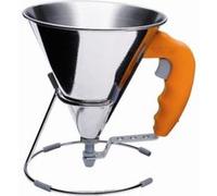 Entonnoir à piston orange De Buyer