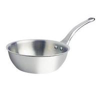 De Buyer Sauteuse bombée Affinity - Inox 5 couches 18/10, Sans PFAS, Tous feux + four - 20 cm