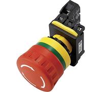 DECA A20B-V4E12R Arrêt d'urgence avec élément de contact 240 V/AC 6 A 1 NO (T), 2 NF (R) IP65 1 pc(s)