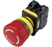DECA A20L-V4E02Q6R Arrêt d'urgence avec élément de contact 240 V/AC 6 A 2 NF (R) IP65 1 pc(s)