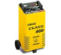 Deca Chargeur démarreur CB400E 12/24 V, 500 AH, démarrage rapide, sur roues, Jaune