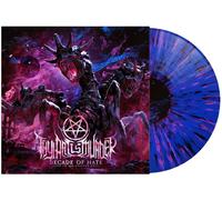 Thy Art Is Murder – Decade of Hate (Live Melbourne 2023) – Vinyle LP bleu éclaboussures noir/rose
