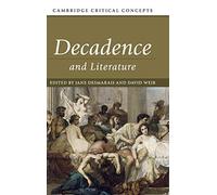 Auteur inconnu – Decadence and Literature – Cambridge University Press