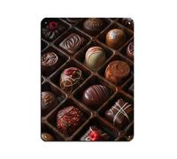 Decadent Chocolate Bar Plaque en métal vintage Décoration murale 30 x 40 cm