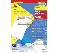 Decadry ALFAC DCC 342 Pochette de 500 cartes de visites 200 g