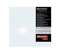 Decadry SMA7073 Pochette 20 Feuilles Papiers Métalliques