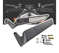 DECAIK 2 Pièces Rétroviseurs Moto pour BMW C600 Sport C650GT C 650 GT, Rétroviseur de Moto Rotatif et Réglable, Rétroviseur Latéral, Rétroviseur Invisible à Aile Fixe pour Moto