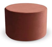 DECAKE Tabouret Pouf Repose-Pieds Pouf Rond, Repose-Pieds en Velours Peu Encombrant Repose-Pieds Siège Repose-Pieds Nordique Convient pour Chambre Salon Couloir-28x28x20cm(11x11x8inch)-ma