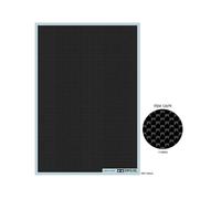 Tamiya Décor carbone lisse 12679 – Pièce de rechange pour modélisme 1:6/1:12/1:24
