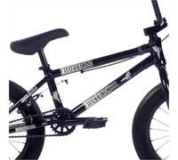 Decalart Kit de 11 autocollants pour cadre vélo BMX universels couvre-rayures FREE STYLE street race sport aventure graphiques pour bmx renouveler cadre L101 (090 argent)