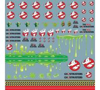 Décalcomanie à l'eau, Ghostbuster, custom, échelle 1:64, hotwheels, diecast