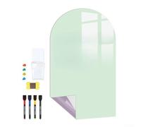 Décalcomanie murale magnétique pour tableau à craie pour enfants offrant un dessin, tableau à craie murale magnétique cintré pour une utilisation interactive dans la salle de jeux (F)