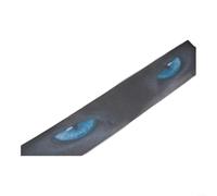 Décalcomanie pour soleil 3D Terror PVC 52x8 Pouces Décalcomanie(B) | Design 3D effrayant, protection , voir à travers, ne se décolore pas, style unique