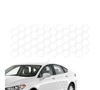 Décalcomanie Vinyle Auto Motif Nid d Abeille,Décalcomanie D Enrobage Complet Voiture Motif Géométrique Abeilles Mignonnes - Autoadhésif 60 x 200 cm - Décoration Avec Autocollants Pour Côté Porte Voitu