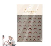 Décalcomanies à ongles auto-adhésives, décalcomanies à ongles pour vernis gel - Autocollants d’ de couleur dégradée pour femmes,Autocollants pour de vacances, design en forme de pour fête