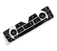 Décalcomanies Boutons Compatible Avec BMW Pour 335i 2006 2007 2008 2009 2010 2011 Autocollants Bouton Intérieur Kit Réparation Contrôle Climatique AC Autocollants D'accessoires