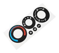 Décalcomanies Boutons Compatible Avec Pontiac Pour Torrent 2005-2006 Autocollants Bouton Intérieur Voiture Autocollant Réparation Contrôle Climatique Accessoires Remplacement