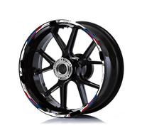 Décalcomanies de roue Pour S1000rr S 1000 Pour Rr S1000RR S 1000 Pour RR Autocollant Roue Moto Bande Réfléchissante 17″ Autocollants Jante Accessoires Imperméable moto décalcomanie moyeu