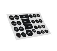 Décalcomanies D'intérieur Compatible Avec Benz Pour Classe E 2008 2009 2010 2011 2012 2013 2014 Kit Réparation Bouton Intérieur Autocollants Commutateur Console Bascule Tableau Bord