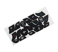 Décalcomanies D'intérieur Compatible Avec Chrysler 200 2014 2015 2016 2017 Autocollants De Bouton Interne Autocollants Bouton Pour Voiture Kit D'autocollants Réparation Bouton Intérieur Voiture