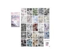 Décalcomanies dynamiques en sable pailleté résistant à la déchirure Feuilles PET pour personnaliser un journal intime créatif Memo Notebook Sticker