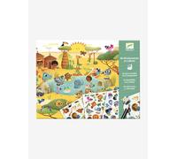 Décalcomanies et décors savane, désert, Pôle Nord multicolore TU