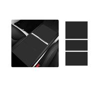Décalcomanies Intérieurs Adsorption Console centrale pour Tesla pour modèle pour 3 Highland pour Y Juniper 2024 2025 2026 protecteur intérieur Autocollants Garniture(Black for A 3 Y)