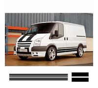 décalcomanies Lot de 4 Autocollants pour Ford Transit MK6 MK7, Accessoires de réglage, Protection, Camping-Car, Sport, Graphiques, Vinyle, Capot, Moteur décalcomanies Bandes latérales
