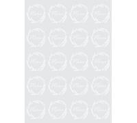 Décalcomanies On Se Marie Foil - A5