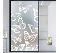 Décalcomanies opaques givrées pour fenêtres en verre, film d'intimité amovible pour porte coulissante, traitement de fenêtre de jour et de nuit, décoration intérieure/extérieure