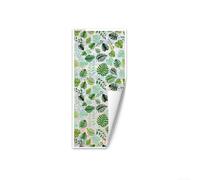 Décalcomanies statiques double face en PVC motif floral rose (XC20158-45 x 100 cm)