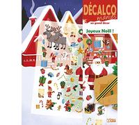 Décalcomanies sur un grand décor- Joyeux Noël ! Dès 5 ans