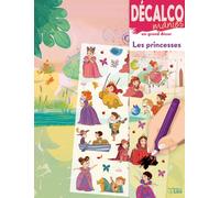 Decalcomanies sur un grand décor - Les Princesses