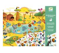 Décalcos 4-8y savane désert et pôle nord