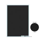 Tamiya Accessoire Décoration carbone sergé 12682 - ex.Fein pour modèles 1:6/1:12/1:24